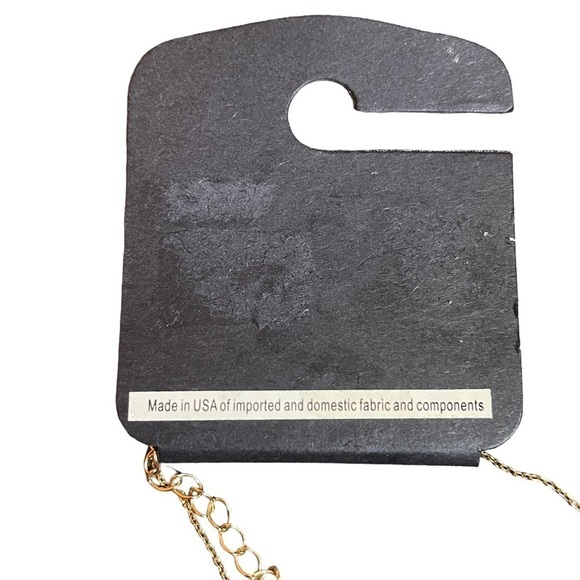 NWT L.A. Hearts Gold Tone Los Angeles Monogram Pendant Chain Necklace - Picture 6 of 8